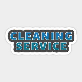 Cleaning Service Sticker